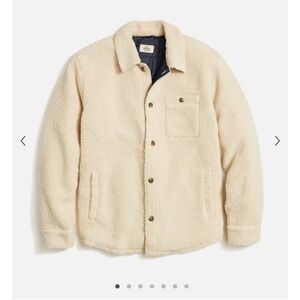NWT - Marine Layer Sherpa Overshirt Size Medium
